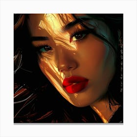 Asian Beauty Canvas Print