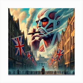 British Flag 1 Canvas Print