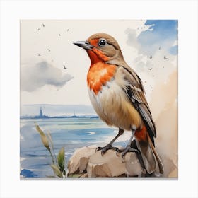 Robin Canvas Print