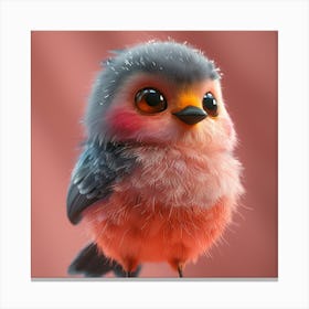 Cute Bird 5 Canvas Print