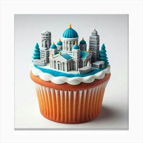 St Petersburg Cupcake 2 Canvas Print