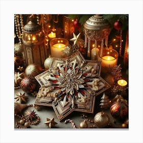 Christmas Decoration Canvas Print