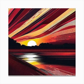 Sunset 14 Canvas Print