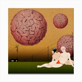 Brains Canvas Print