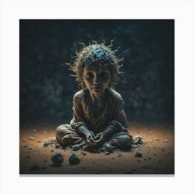 Earthen Meditation Canvas Print