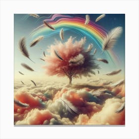 Rainbow Tree 13 Canvas Print