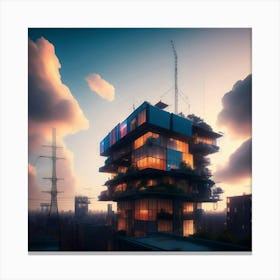 Skyscraper 1 Canvas Print