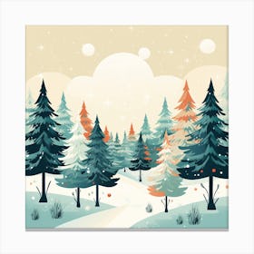 Winter Forest 2 Canvas Print