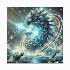 Crystal Leviathan 7 Canvas Print