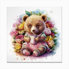 Teddy Bear Canvas Print