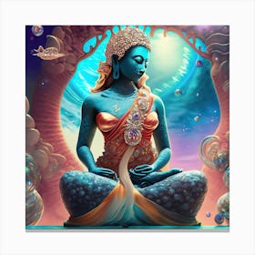 Siren Buddha #15 Canvas Print