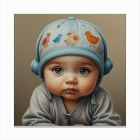 Default Cute Babies Drawings Wallarts 1 Canvas Print