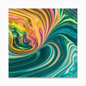 Abstract Swirl - Abstract Stock Videos & Royalty-Free Footage Canvas Print