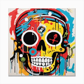 Sugar Skull 13 Canvas Print