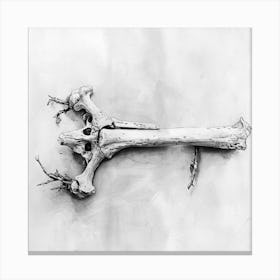 Skeleton Canvas Print