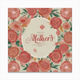 Happy Mother'S Day 1 Canvas Print