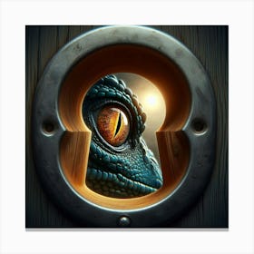 Lizard'S Eye Canvas Print