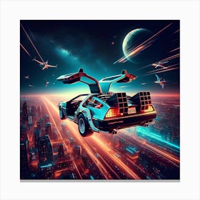 Back To The Future 2 Canvas Print