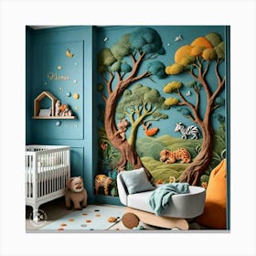 Baby'S Nursery 4 Canvas Print