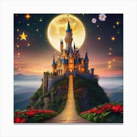 Cinderella Castle 7 Canvas Print