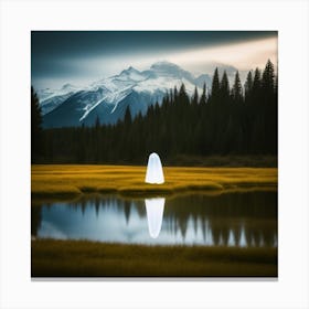 Ghost In The Grass Canvas Print