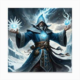 Wizard Of Ice And Fire 1 Canvas Print