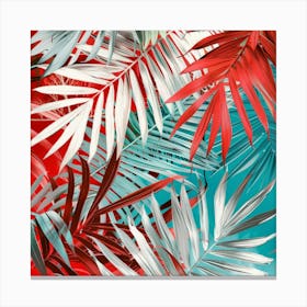 Tropical Leaves 70 Canvas Print