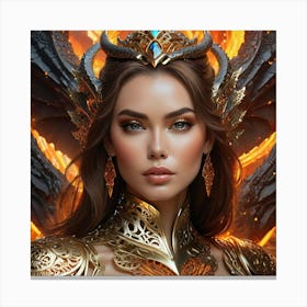 Demon Goddess ji Canvas Print