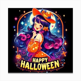 Happy Halloween 9 Canvas Print