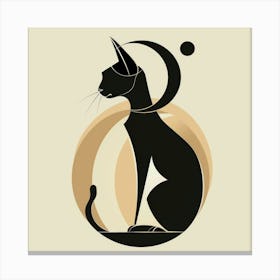 Egyptian Cat Canvas Print