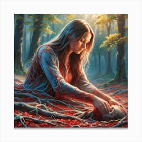 Blood Of The Dead Canvas Print