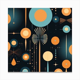 Abstract Space Background 1 Canvas Print