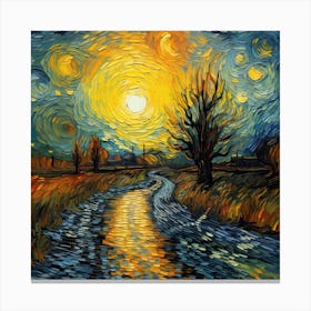 Starry Night 39 Canvas Print