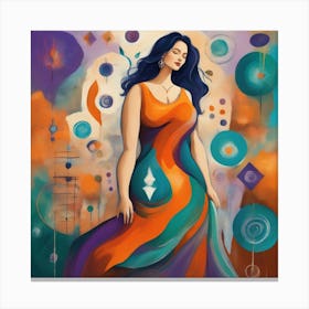 Dreamwoman Canvas Print