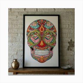 Sugar Skull 1 Canvas Print