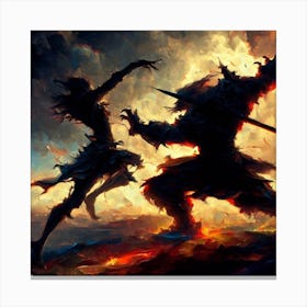 Dark Souls Canvas Print