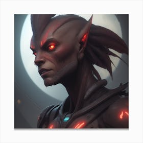 Starcraft Character Canvas Print