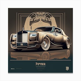 Rolls Royce Phantom 1 Canvas Print