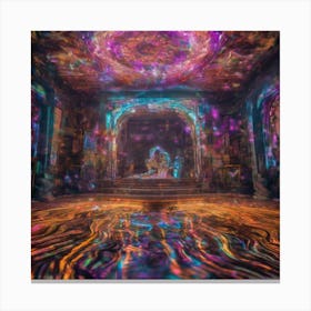 Psychedelic Room 1 Canvas Print