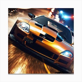 Need For Speed 45 Canvas Print