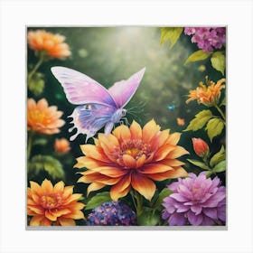 In Garden The F 46fa9a3d 141d 451e 9a13 4af1a1faeaef Canvas Print