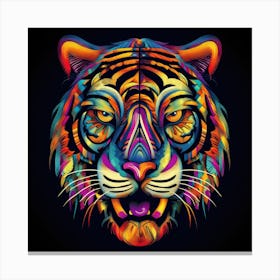 Colorful Tiger 1 Toile