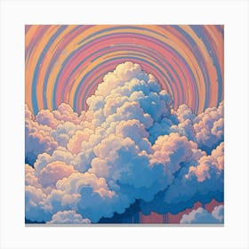 Clouds In The Sky Canvas Print