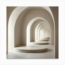 Arched Passageway 1 Canvas Print