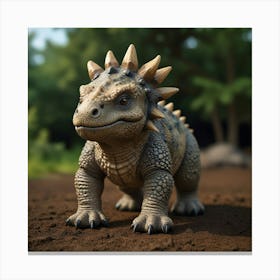 Triceratops 2 Canvas Print