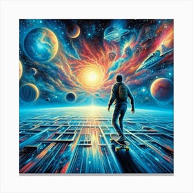 Space Odyssey Canvas Print