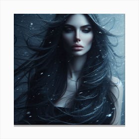 Dark Beauty 2 Canvas Print