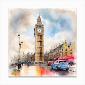 Big Ben Clock Canvas Print