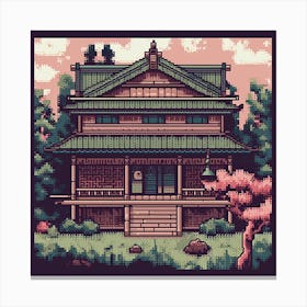 Japanese House 1 Canvas Print