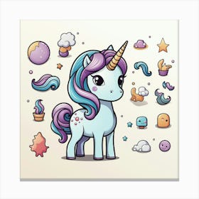 Unicorn 15 Canvas Print